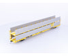 Walthers 910-8105 HO 89’ Bi-Level Shielded Auto Rack Chessie Chesapeake and Ohio (CO) 965420 - Freight Cars