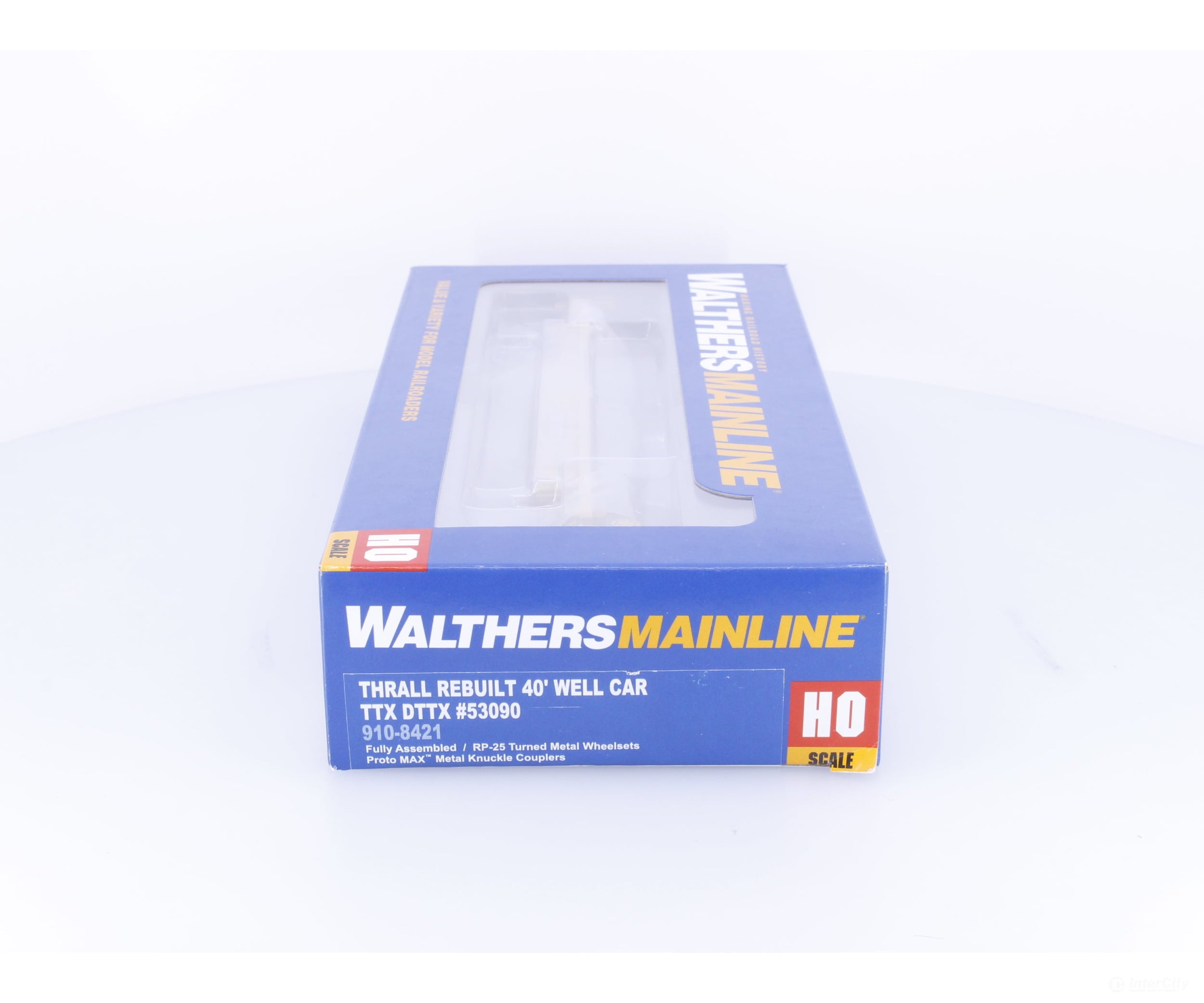 Walthers 910-8421 HO Thrall Rebuilt 40’ Well Car TTX DTTX Trailer Train TTX Corp. (TTX) 53090 - Freight Cars
