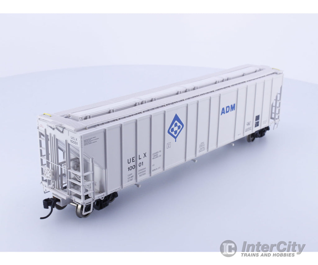 Walthers 920-106146 HO 55’ Evans 4780 CUFT 3-Bay Covered Hopper UELX 10001 Freight Cars