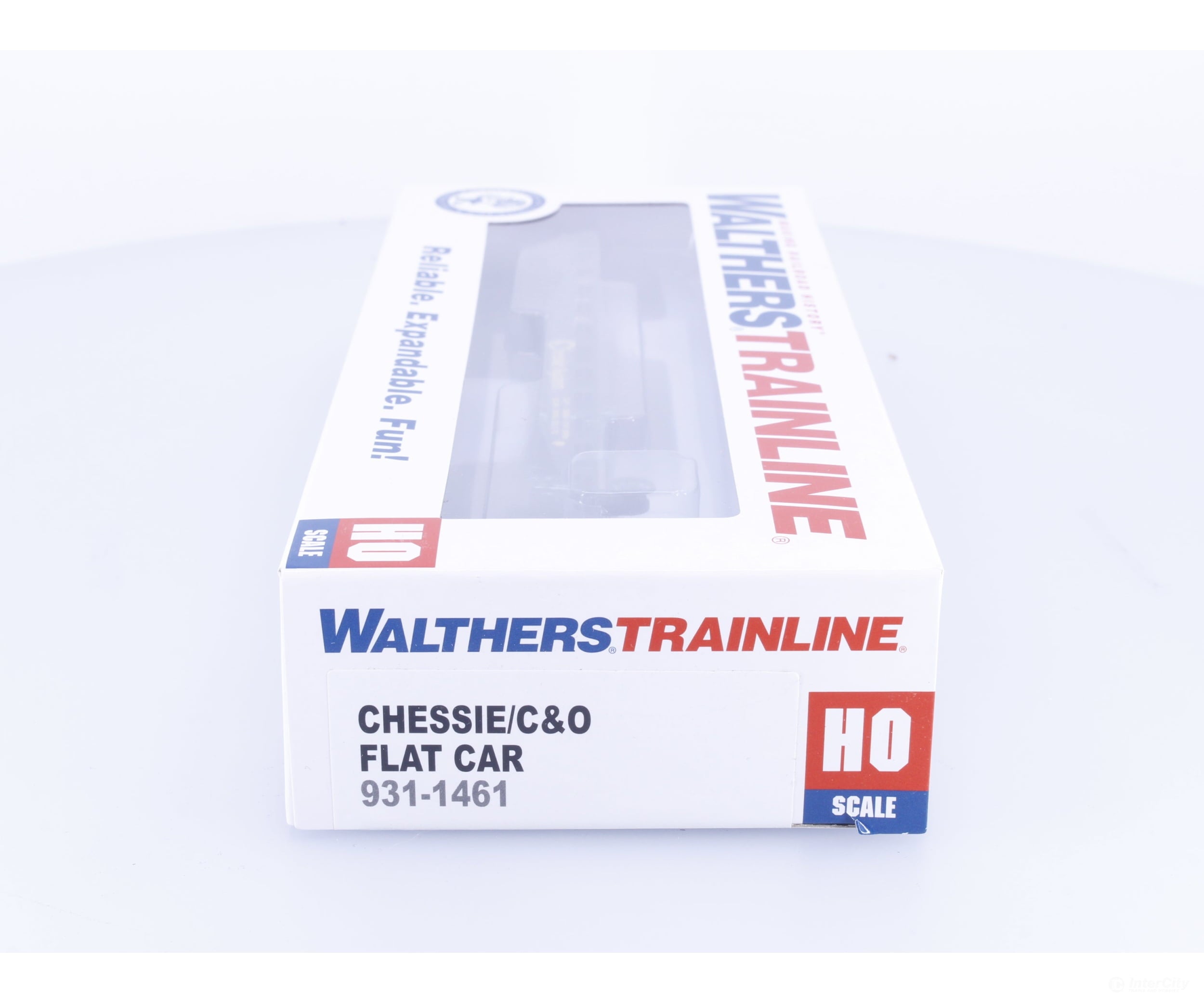 Walthers 931-1461 HO 50’ Flatcar Chesapeake and Ohio (CO) 216621 - Freight Cars