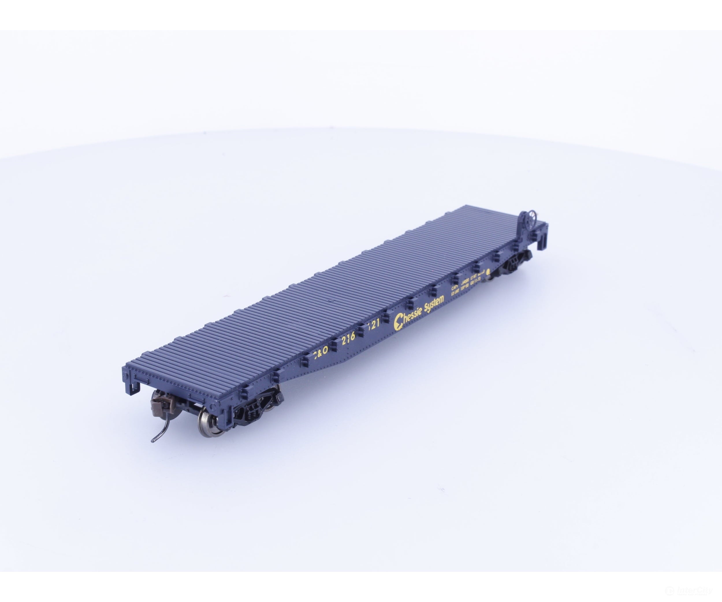 Walthers 931-1461 HO 50’ Flatcar Chesapeake and Ohio (CO) 216621 - Freight Cars