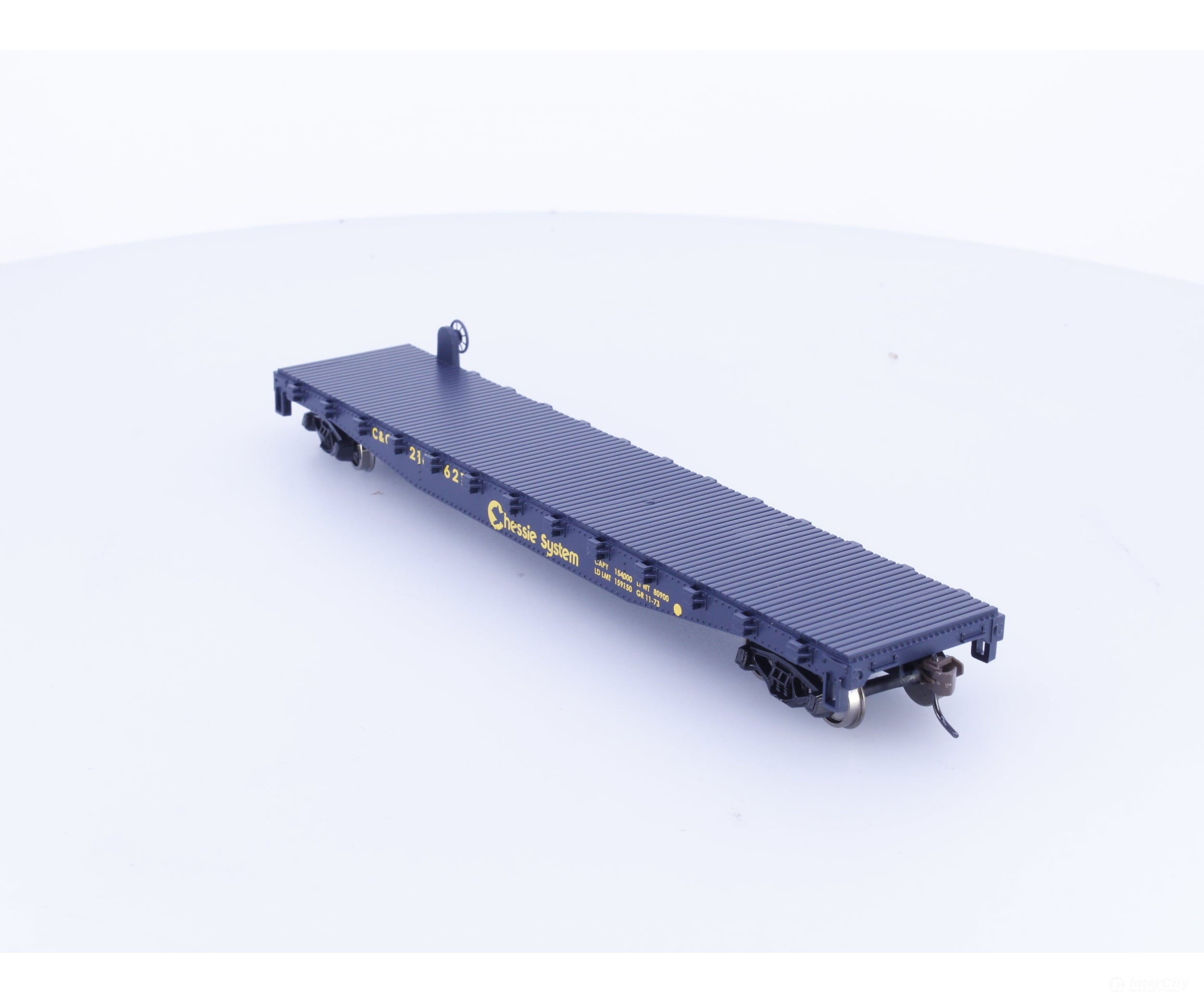 Walthers 931-1461 HO 50’ Flatcar Chesapeake and Ohio (CO) 216621 - Freight Cars
