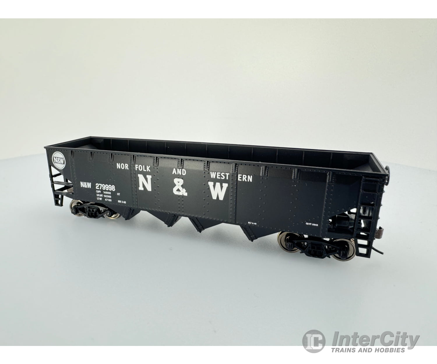 Walthers 931-1655 Ho Quad Hopper Norfolk & Western (Nw) 279998 Freight Cars