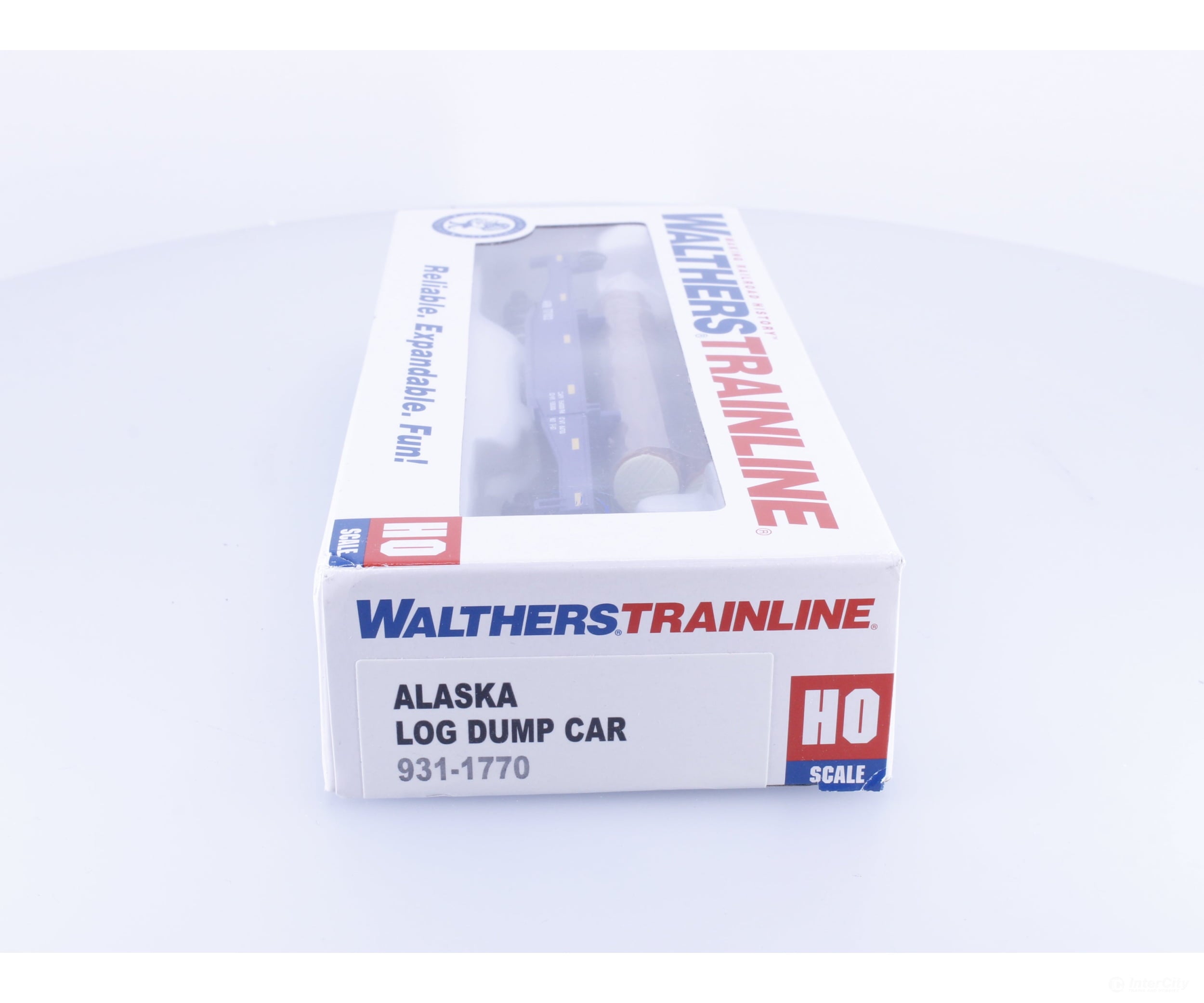 Walthers 931-1770 HO Log Dump Car Alaska Railroad (ARR) 17102 - Freight Cars
