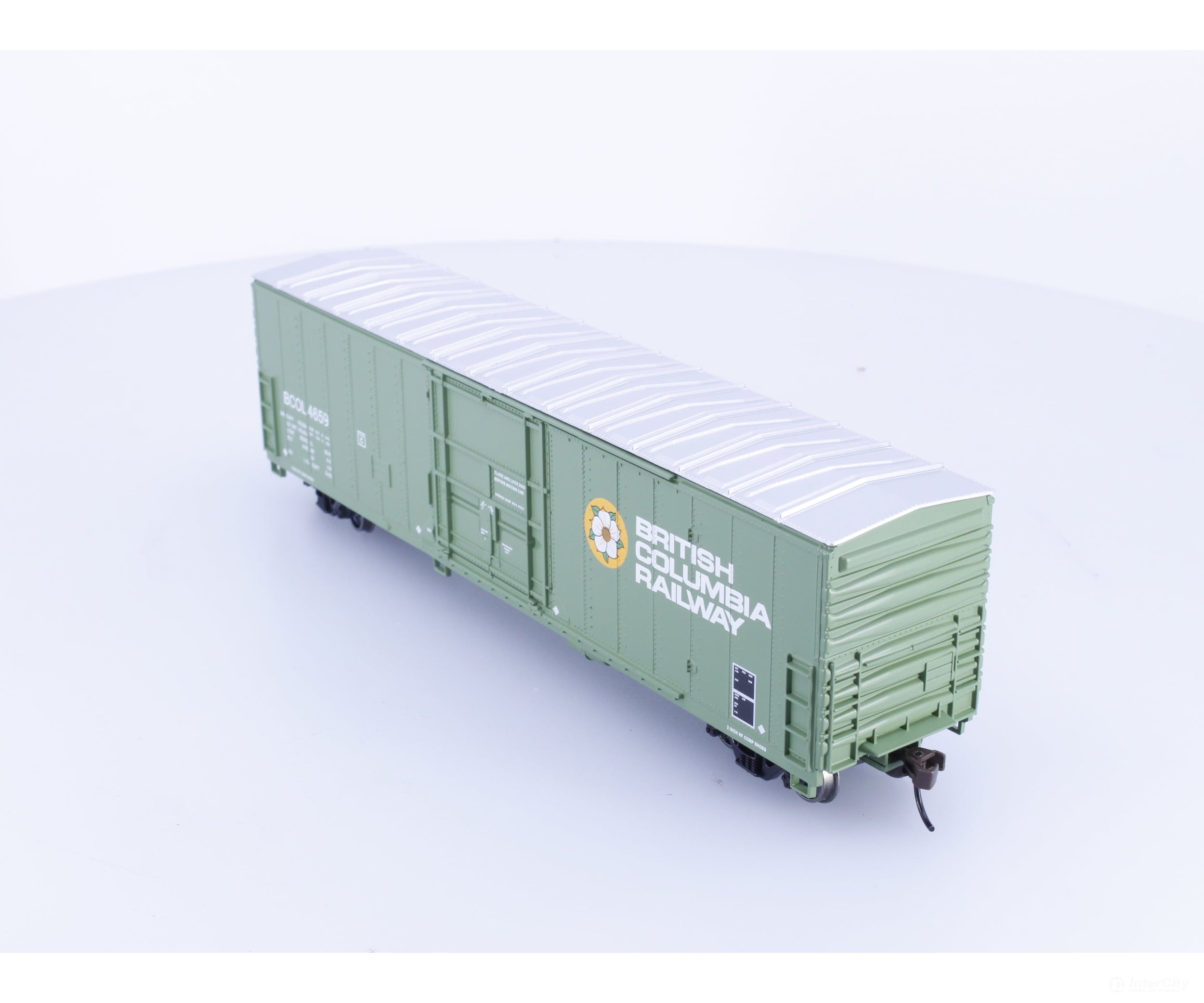 Walthers 931-1800 HO 50’ Insulated Boxcar #2 BC Rail (BCOL) 4659 - Freight Cars