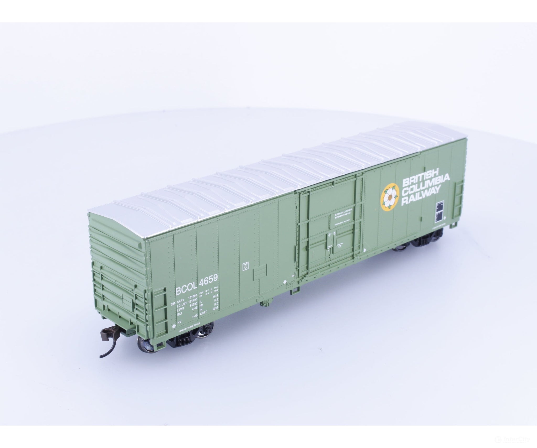 Walthers 931-1800 HO 50’ Insulated Boxcar #2 BC Rail (BCOL) 4659 - Freight Cars