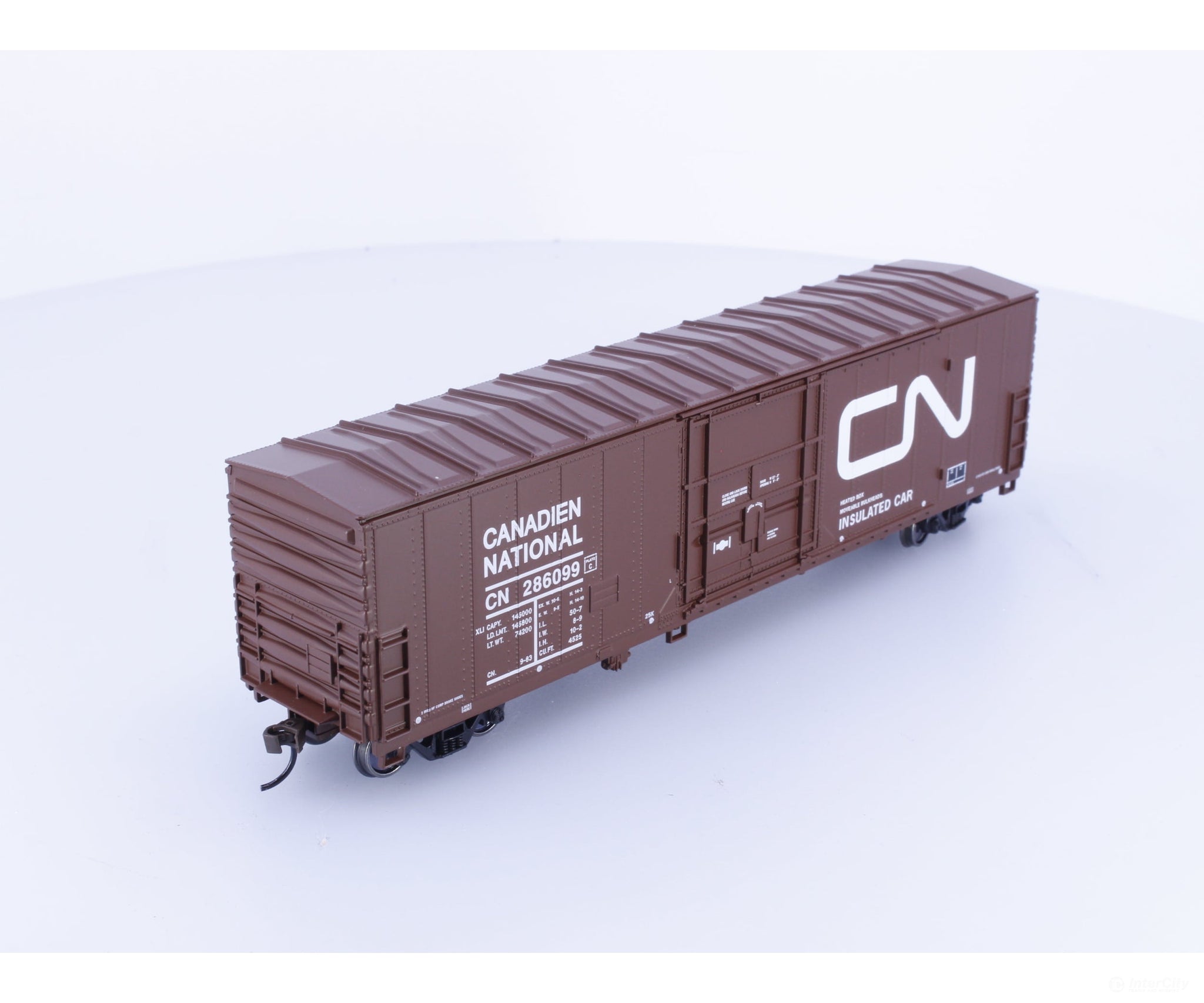 Walthers 931-1801 HO 50’ Insulated Boxcar Canadian National (CN) 286099 - Freight Cars