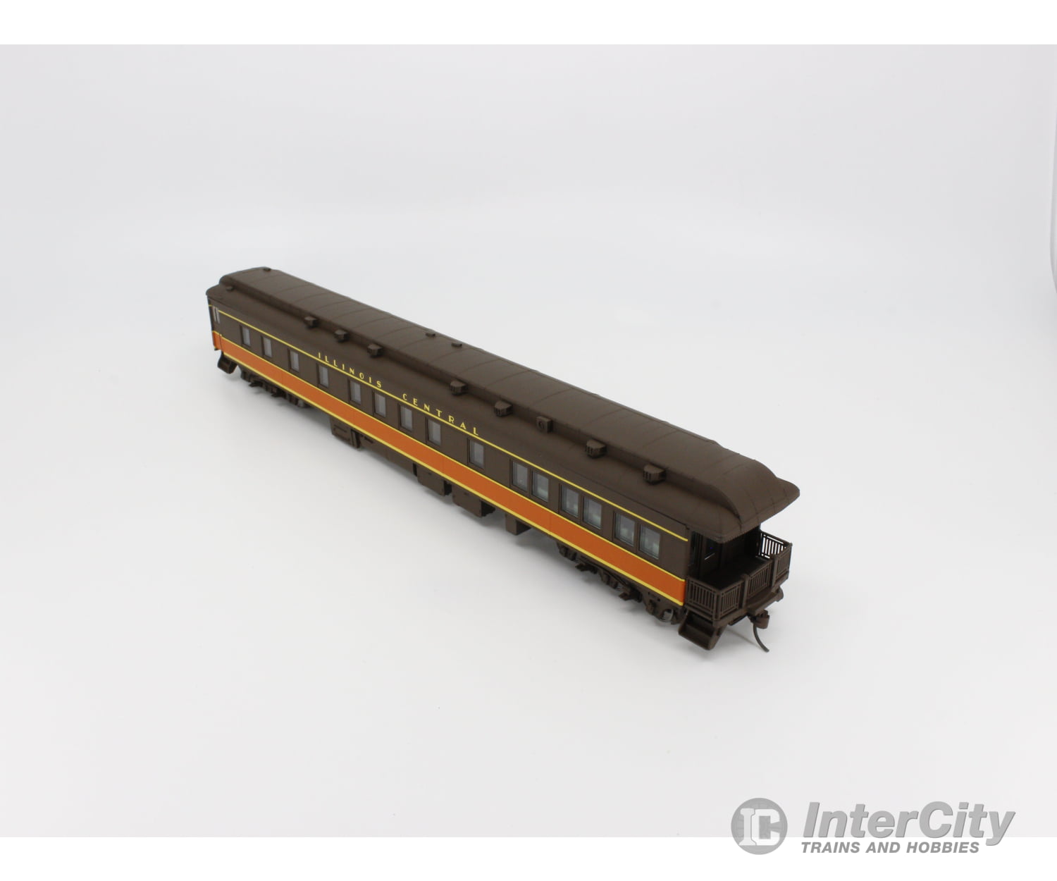 Walthers 932-10268 Ho Pullman Heavyweight 3-2 Lounge-Obs Passenger Car Illinois Central (Ic) Cars