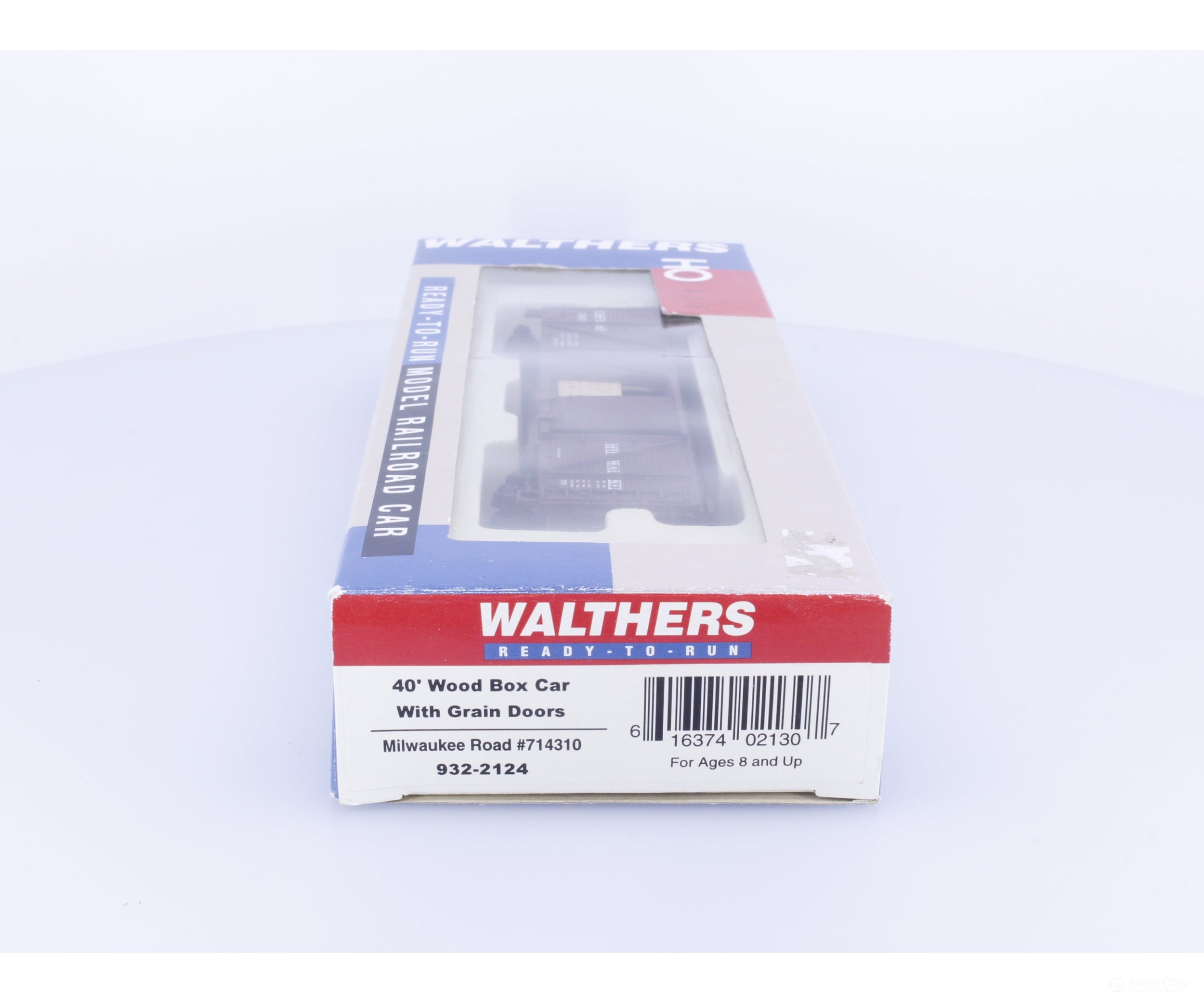 Walthers 932-2124 HO 40’ Wood Box Car Milwaukee Road (MILW) 714310 Freight Cars
