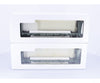 Walthers 932-240053 HO 50’ Bulkhead Flat Car (2 Pack) British Columbia Railway (BCOL) 18135/16358 - Freight Cars