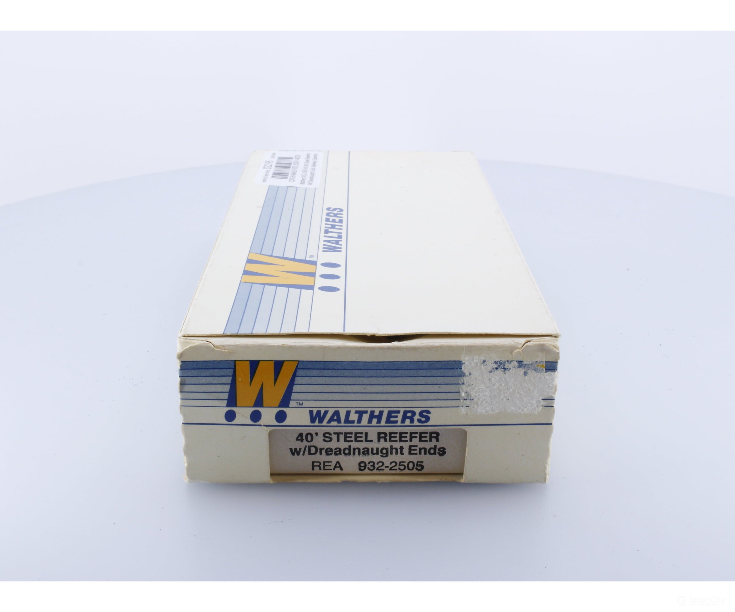 Walthers 932-2505 Ho 40 Steel Reefer W/Dreadnaught Ends Kit Railway Express Agency (Rex) 6107