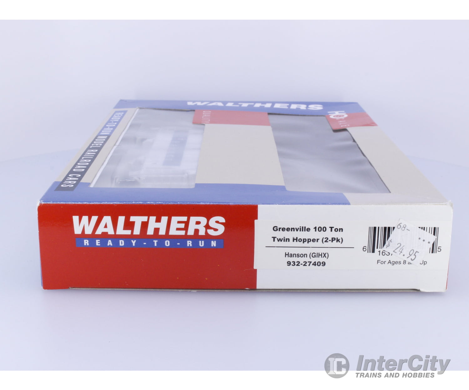 Walthers 932-27409 HO Greenville 100 Ton Twin Hopper 1 car only 1577 Freight Cars