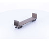 Walthers 932-2900 HO Bulkhead Flat Car Weathered Undecorated - Freight Cars