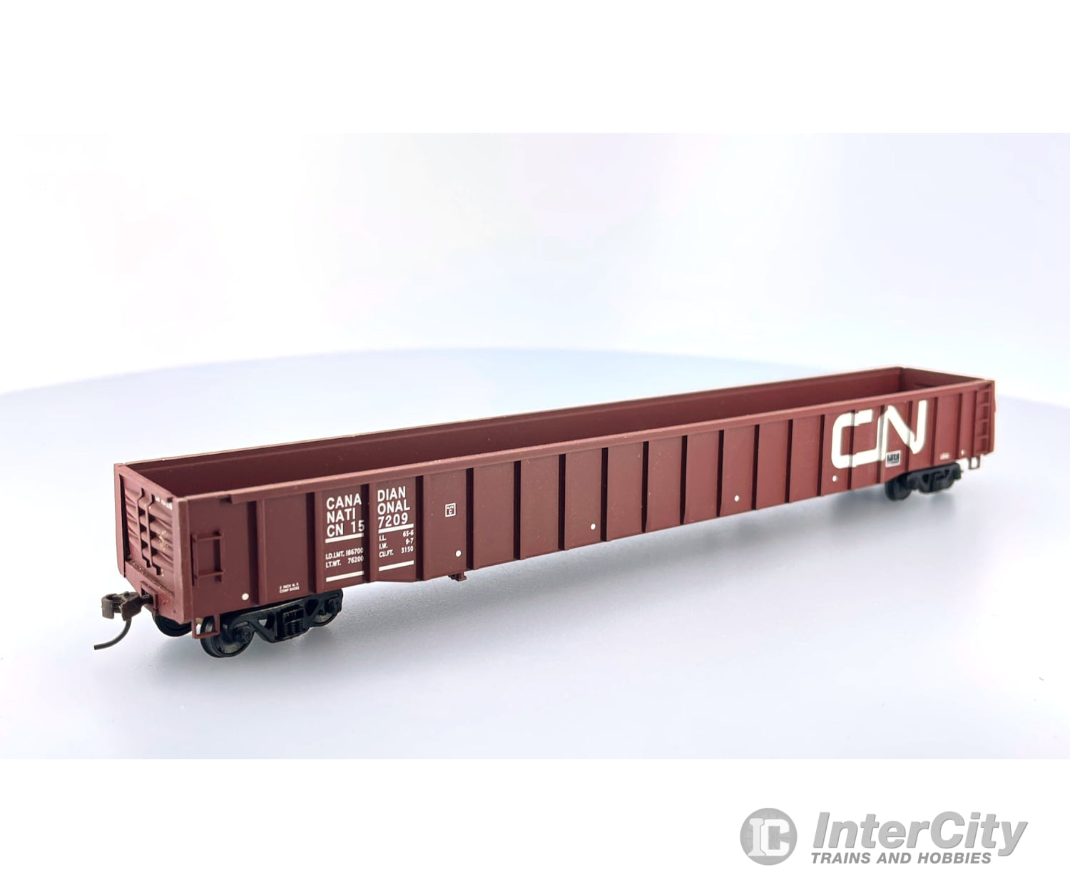 Walthers 932-3283 Ho 65’ Mill Gondola Canadian National (Cn) 157209 Freight Cars