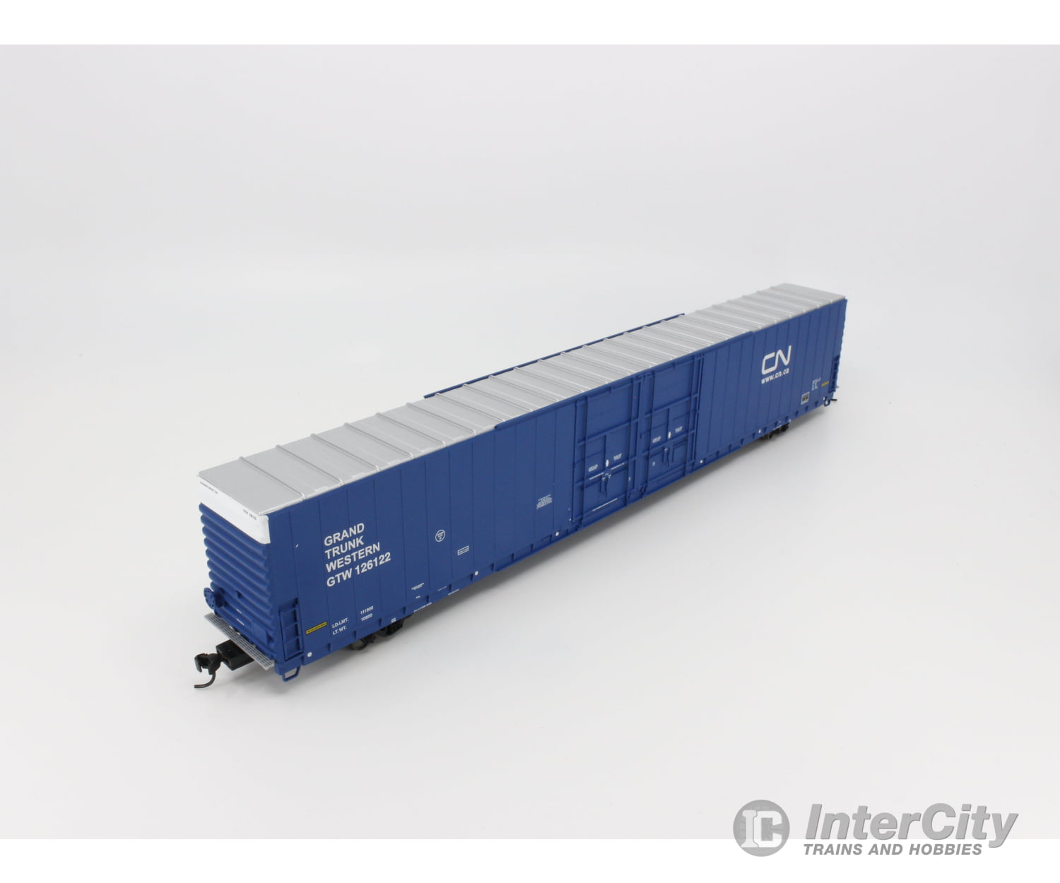 Walthers 932-35019 Ho Pullman Standard 86’ Hi-Cube Box Passenger Car 4-Door Grand Trunk Western