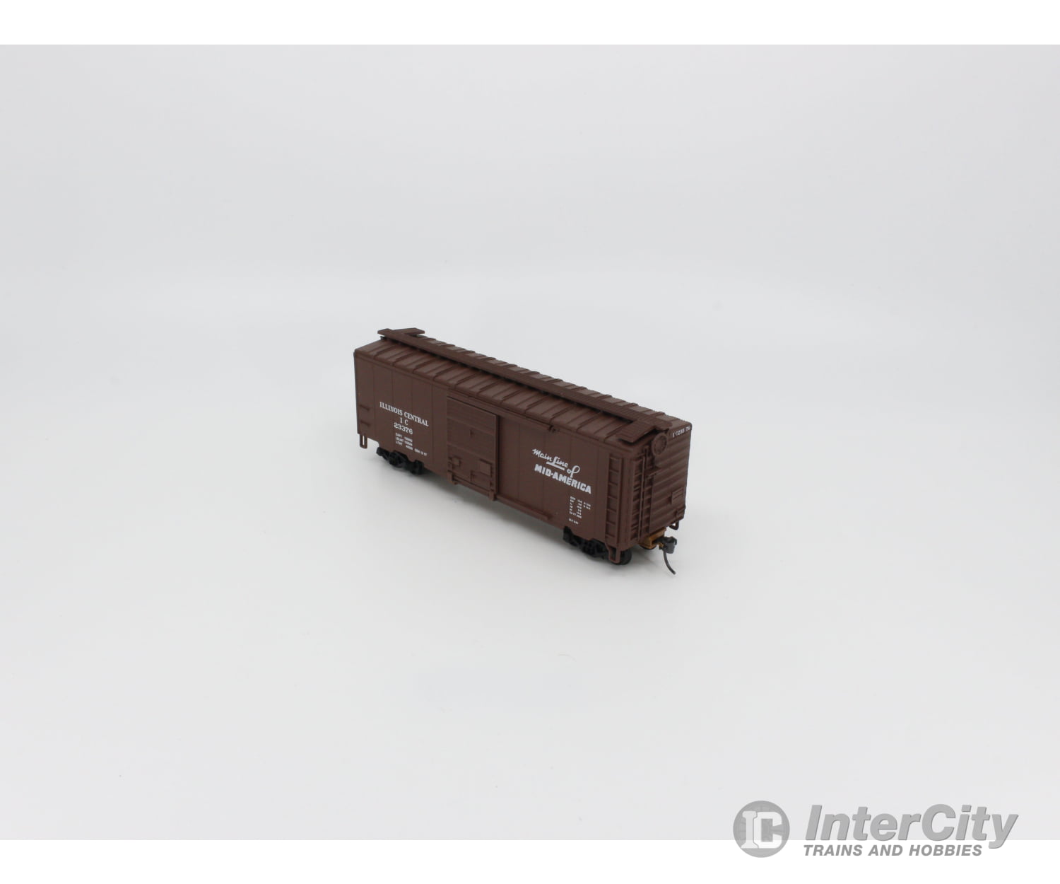 Walthers 932-3719 Ho 40’ Ps-1 Box Freight Car Kit Illinois Central (Ic) 23376 Cars