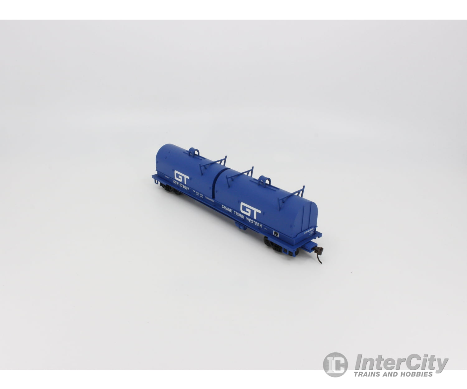 Walthers 932-3826 Ho Cushion Coil Freight Car Round Hoods Grand Trunk Western (Gtw) 675097 Cars