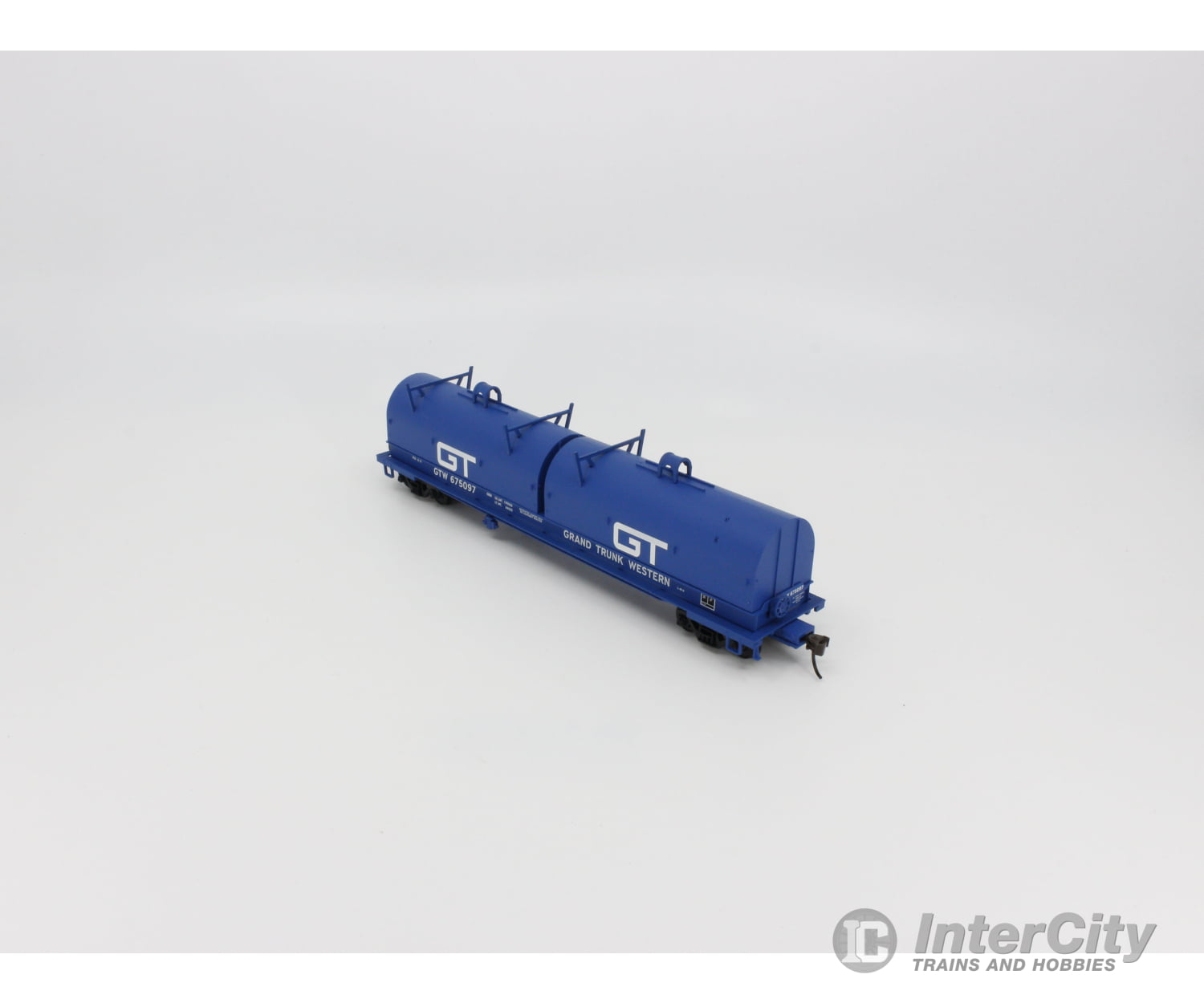 Walthers 932-3826 Ho Cushion Coil Freight Car Round Hoods Grand Trunk Western (Gtw) 675097 Cars