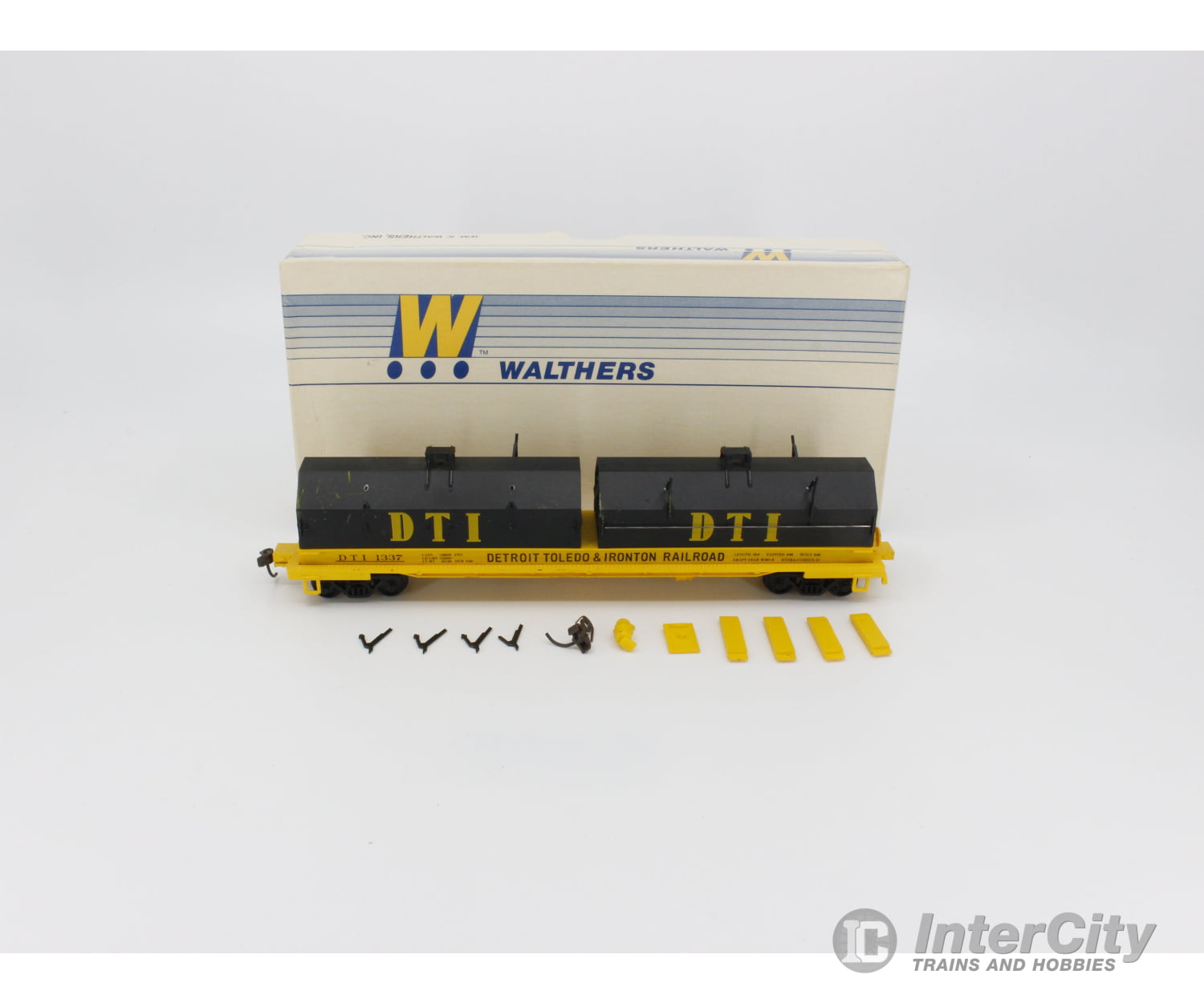 Walthers 932-3854 Ho Cushion Coil Freight Car Kit Detroit Toledo And Ironton (Dti) 1337 Cars