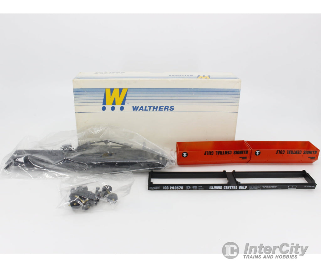 Walthers 932-3865 Ho Cushion Coil Freight Car Kit Illinois Central (Ic) 299575 Cars