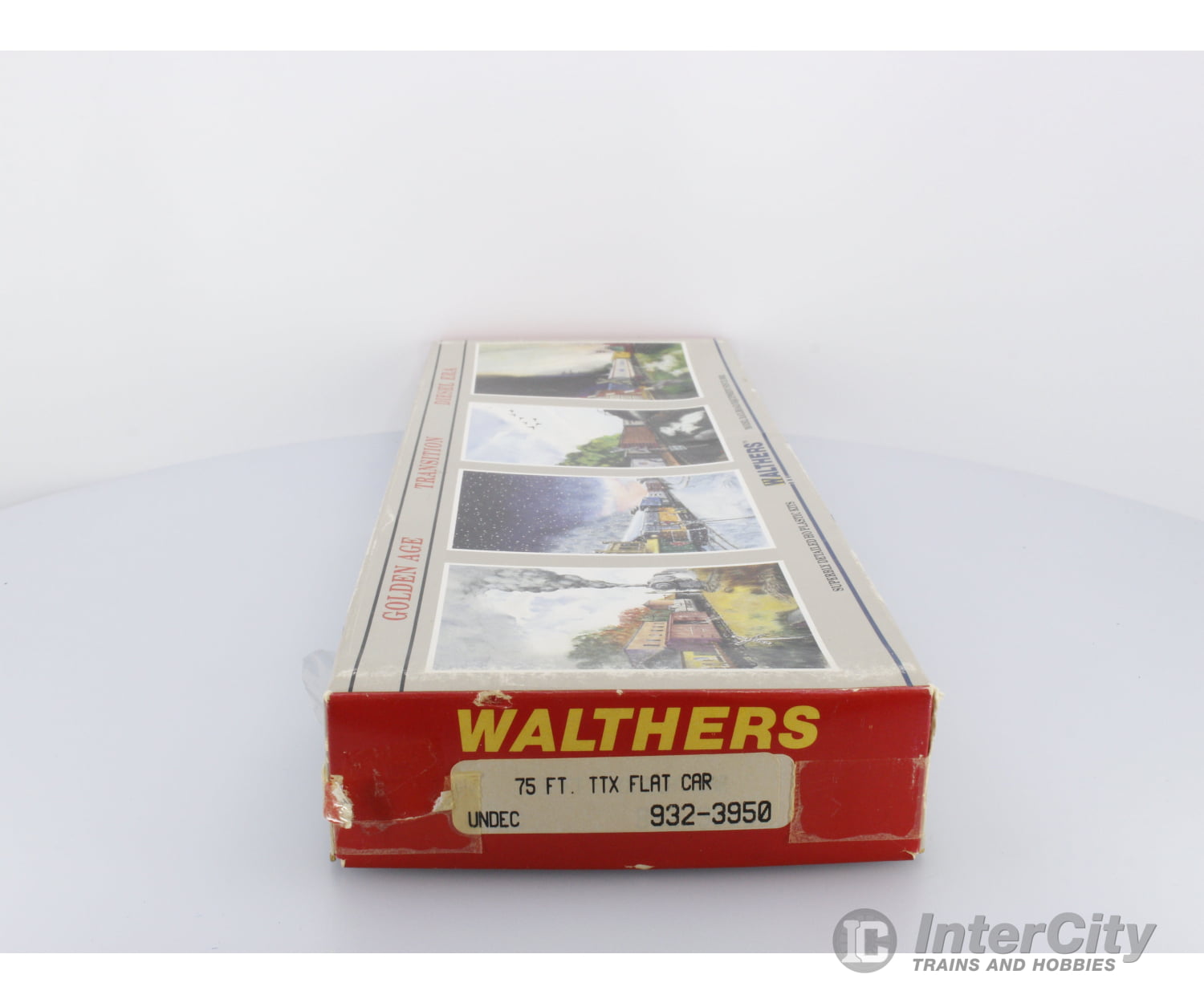 Walthers 932-3950 Ho 75Ft Ttx Flat Car Undec Trailer Train Corp. (Ttx) Freight Cars