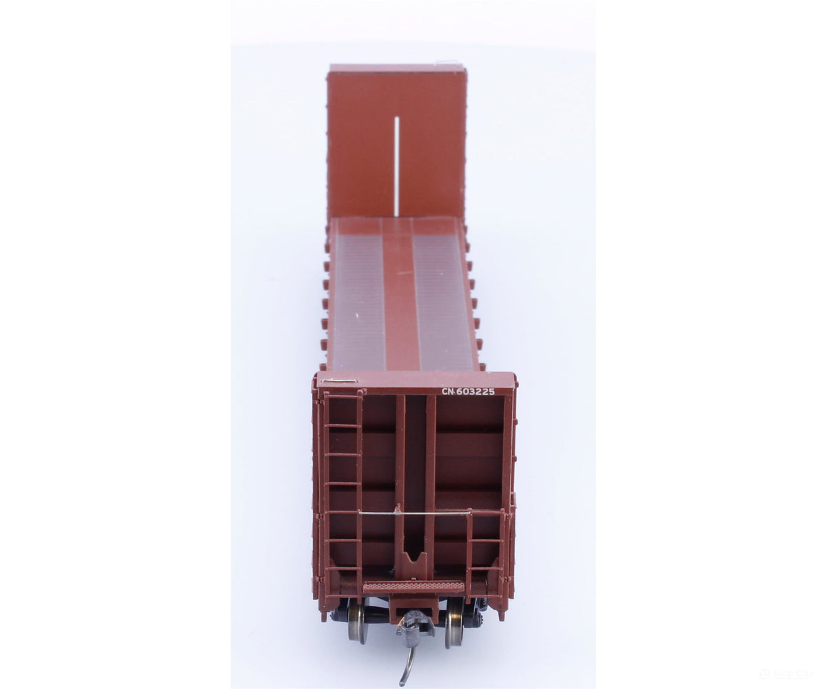 Walthers 932-40051 HO 60’ Bulkhead Flat Car Canadian National (CN) 603225 - Freight Cars