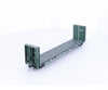 Walthers 932-40053 HO Canadian 50’ Bulkhead Flatcar BC Rail (BCOL) 17973 - Freight Cars