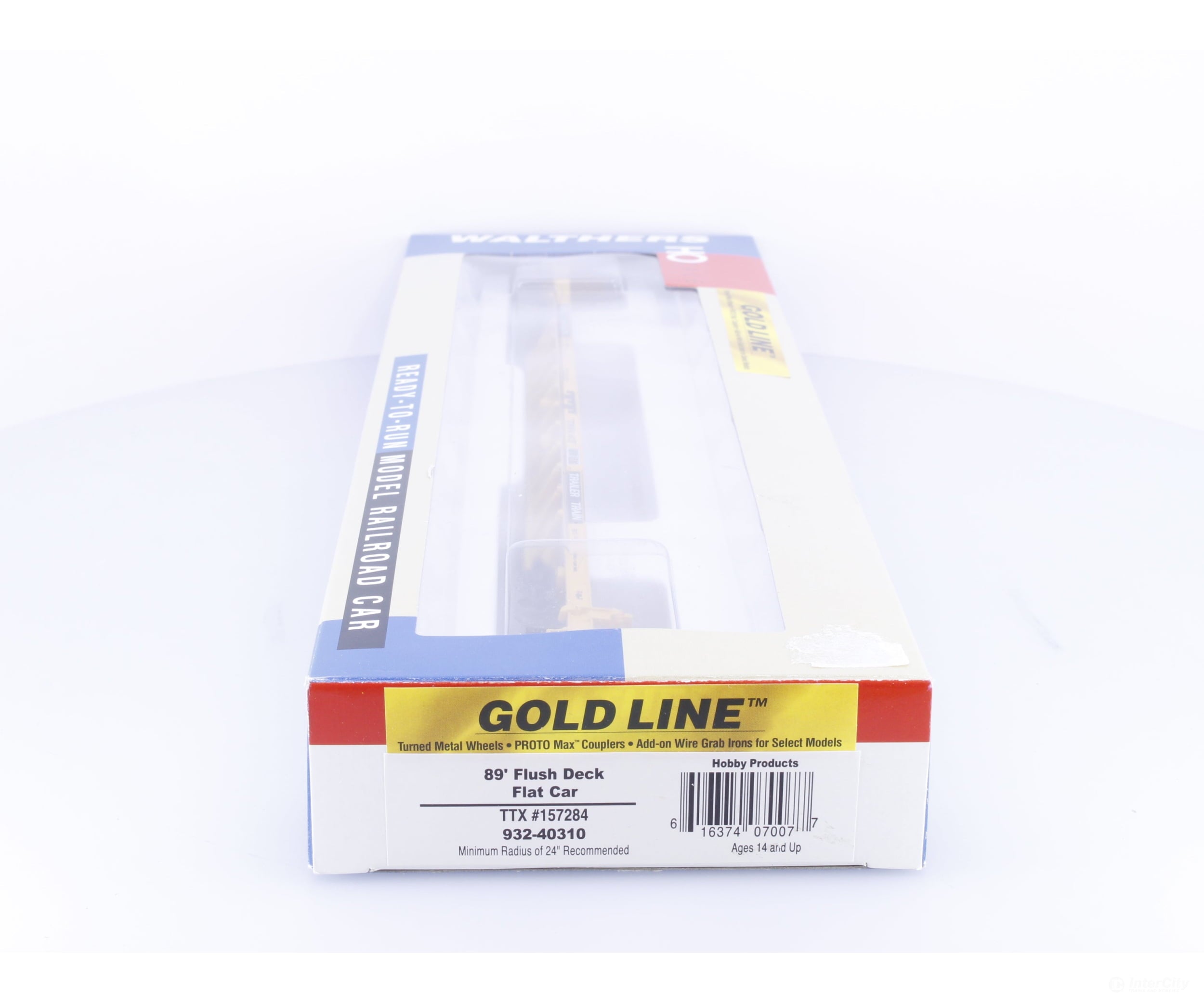 Walthers 932-40310 HO 89’ Flush Deck Flatcar Trailer Train TTX Corp. (TTX) 153976 - Freight Cars