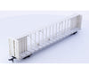 Walthers 932-4100 HO 72’ Center Beam Flat Car Undecorated - Freight Cars