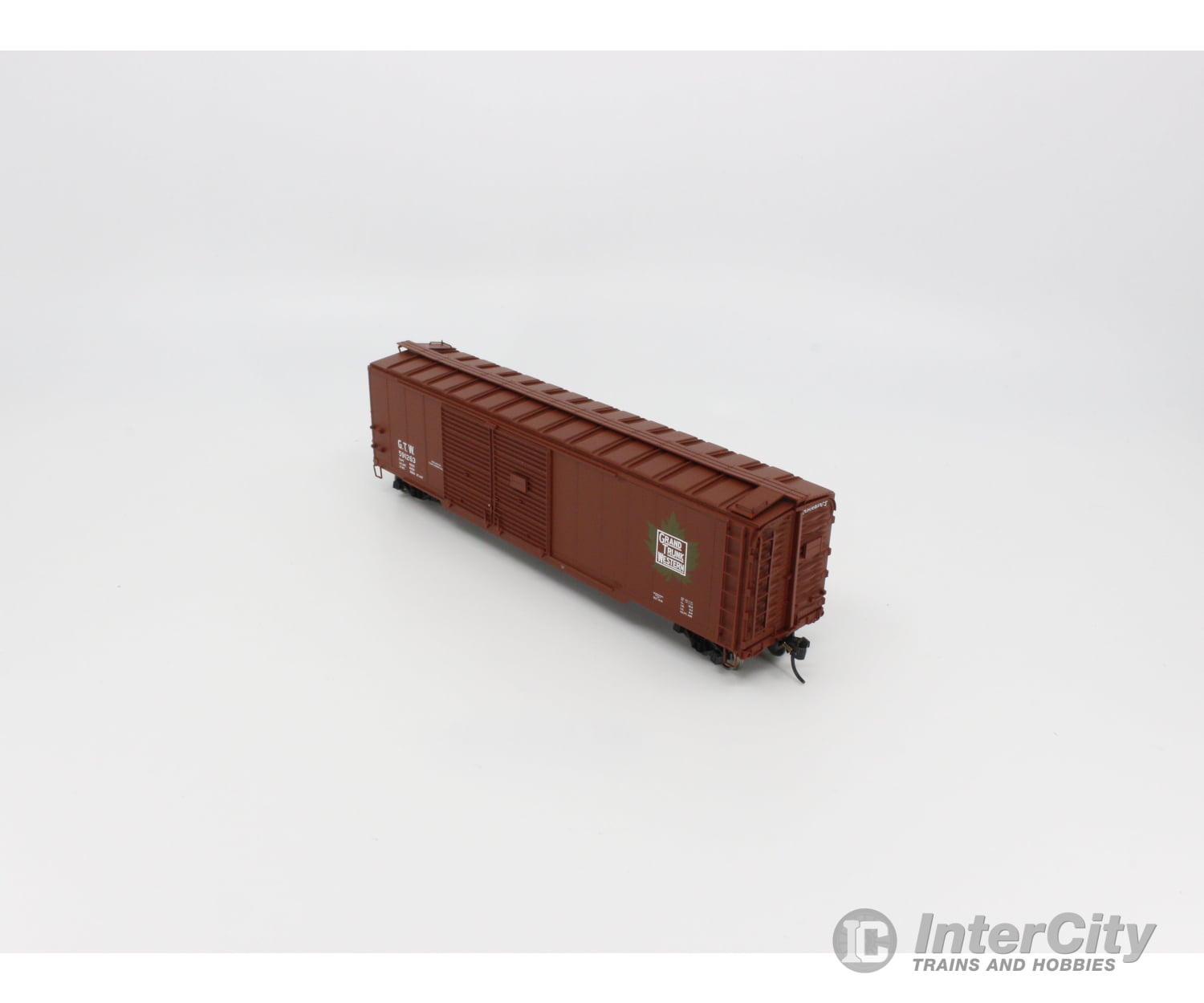 Walthers 932-41653 Ho 50’ Double Door Box Car Freight Grand Trunk Western (Gtw) 591263 Cars