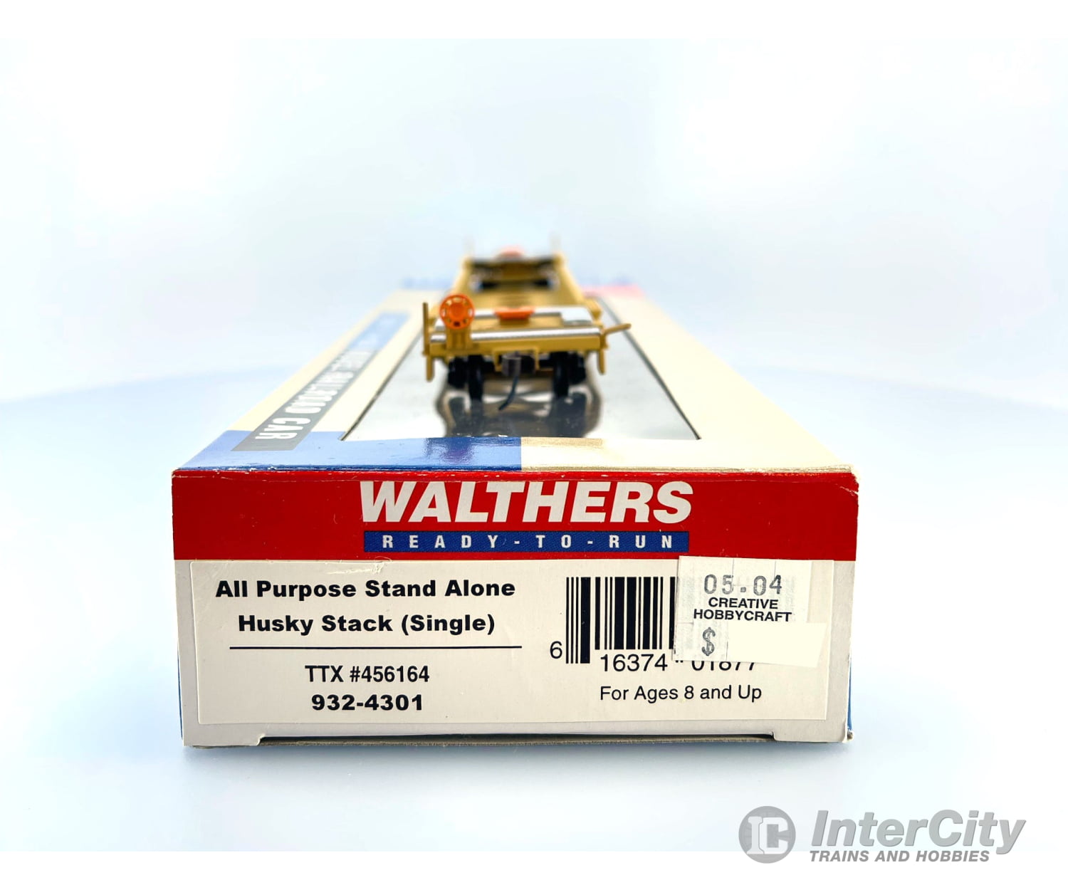 Walthers 932-4301 Ho All Purpose Stand Alone Husky Stack Single Trailer Train Ttx Corp. (Ttx)