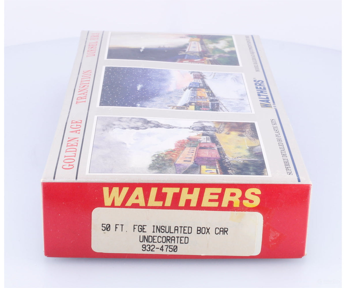 Walthers 932-4750 HO 50’ Insulated Box Car Kit Undecorated - Freight Cars