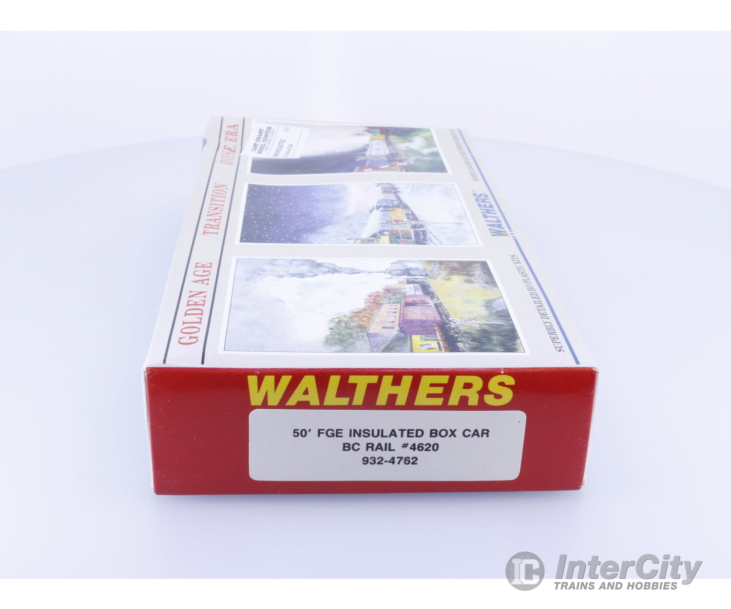 Walthers 932-4762 HO 50’ FGE Insulated Boxcar Kit BC Rail (BCOL) 4620 Freight Cars