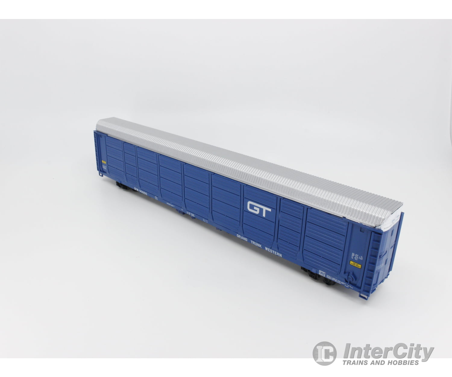 Walthers 932-4804 Ho 89’ Enclosed Auto Carrier Freight Car Grand Trunk Western (Gtw) 504100 Cars