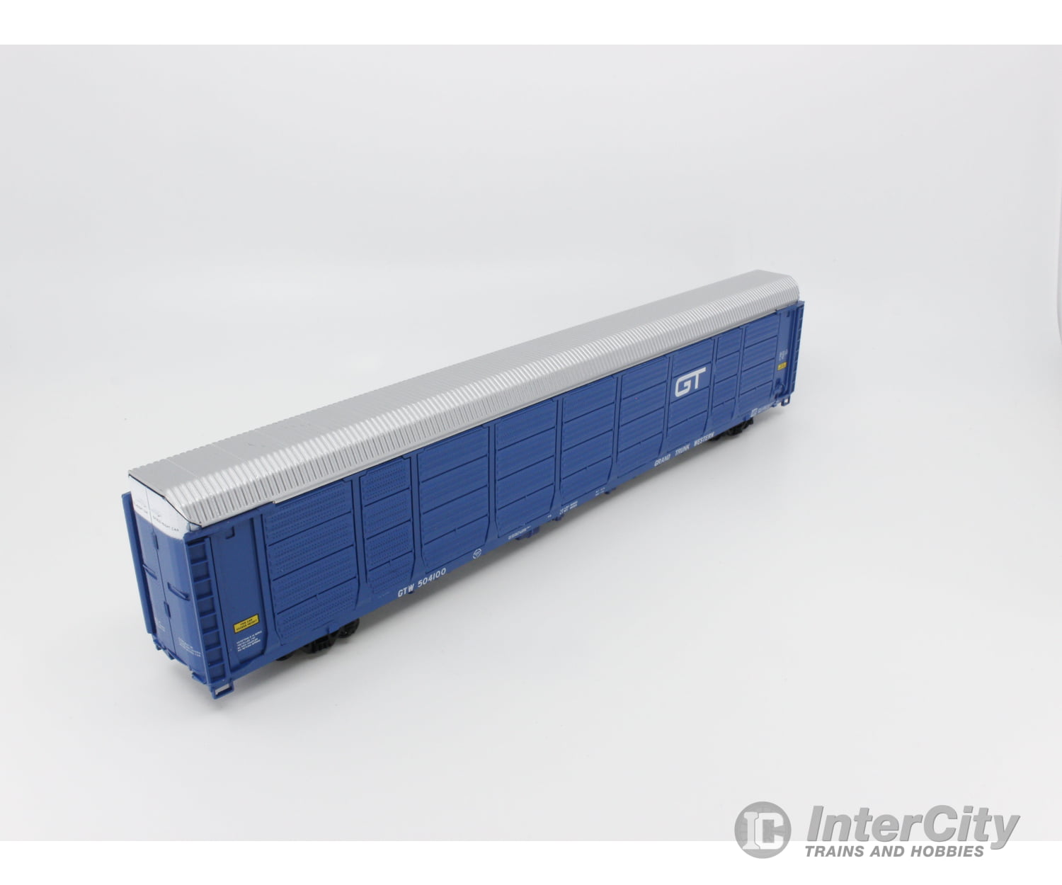 Walthers 932-4804 Ho 89’ Enclosed Auto Carrier Freight Car Grand Trunk Western (Gtw) 504100 Cars