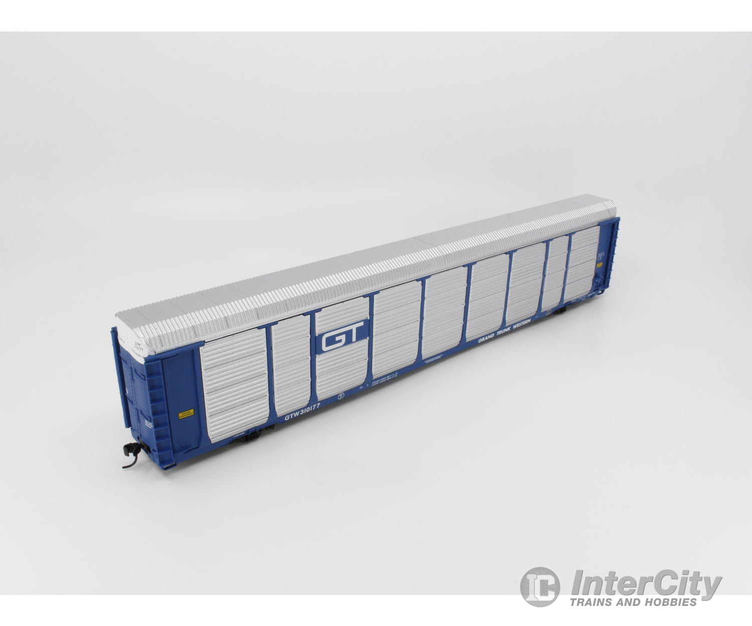 Walthers 932-4886 Ho Thrall 89’ Tri-Level Auto Carrier Freight Car Grand Trunk Western (Gtw)