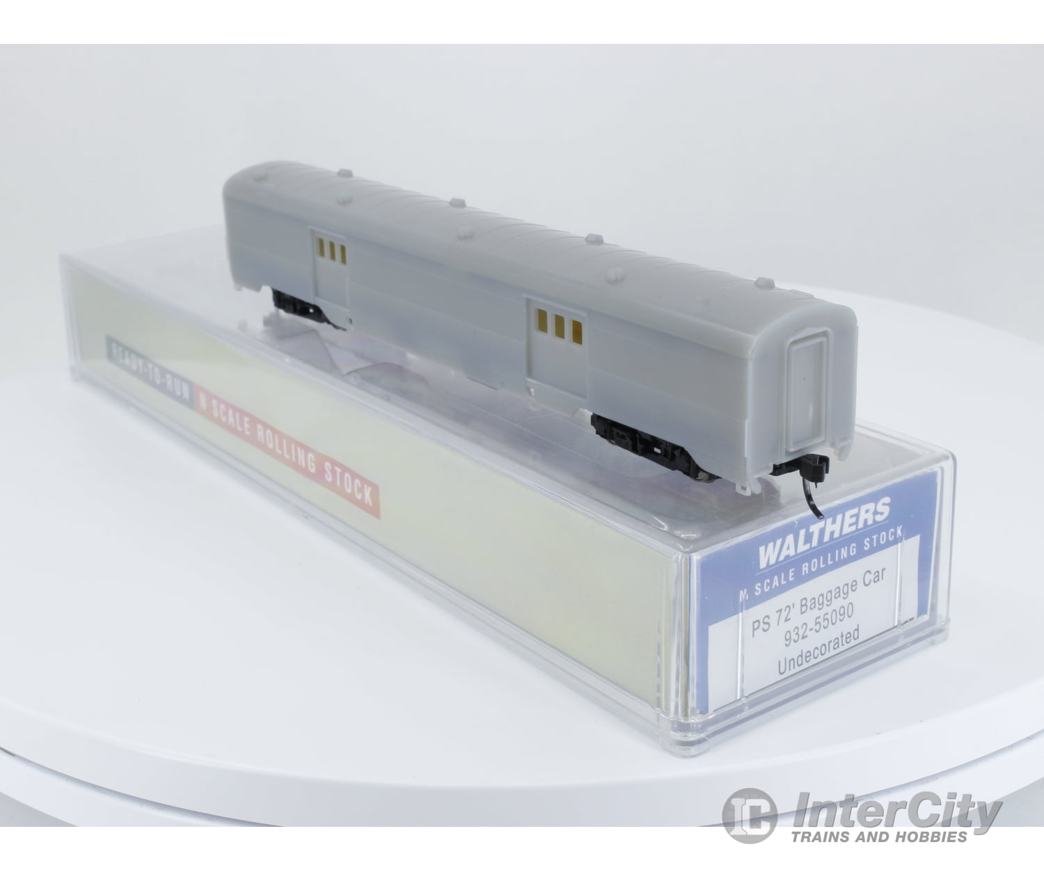 Walthers 932-55090 N Ps 72 Baggage Car Undecorated (1) Passenger Cars