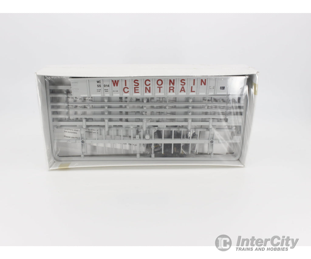 Walthers 932-5907 Ho 53’ Thrall Gon Smooth Sides Freight Car Kit Wisconsin Central (Wc) 55014 Cars
