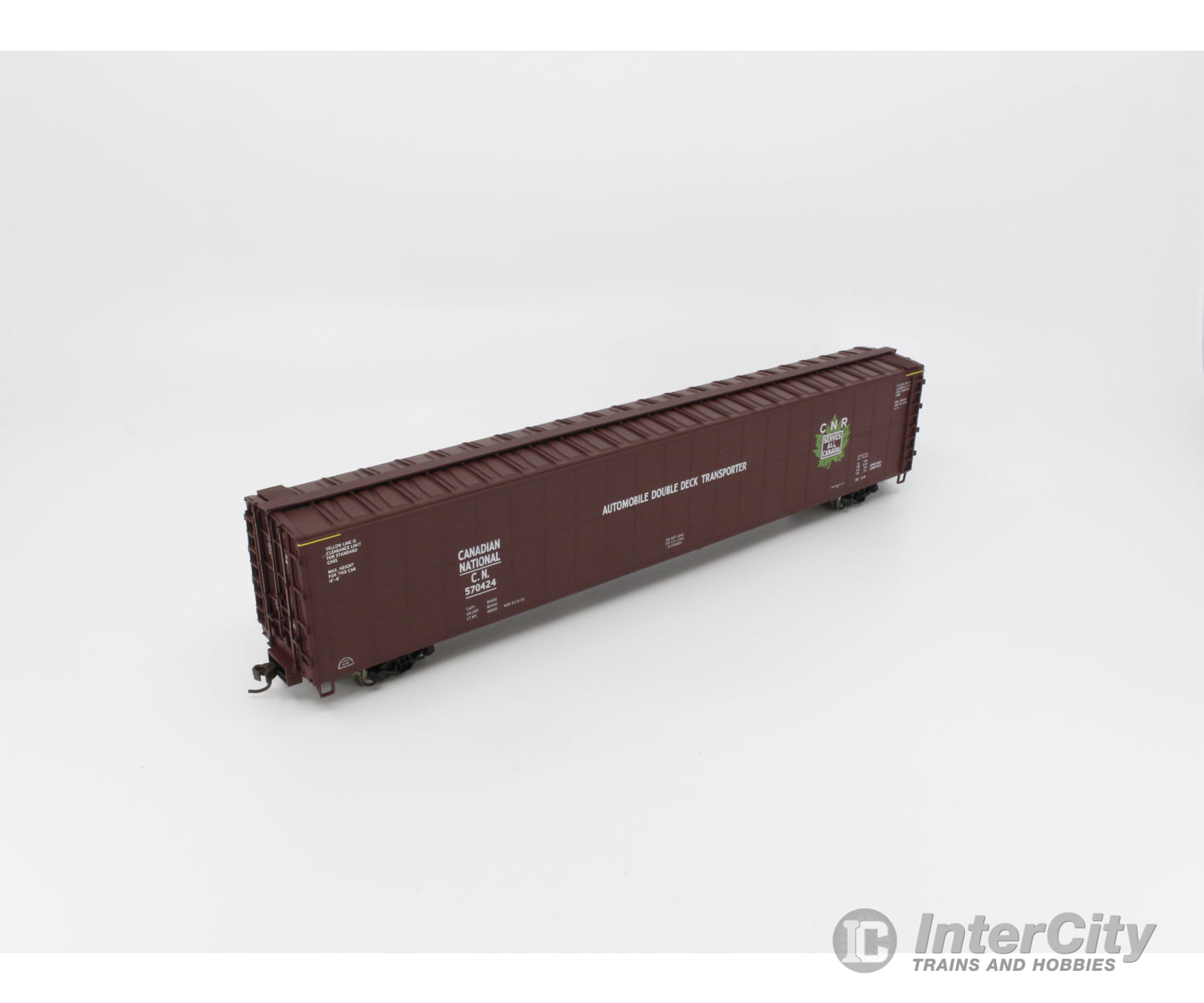 Walthers 932-6223 Ho 75’ Auto Train Carrier Freight Car Canadian National (Cn) 570424 Cars