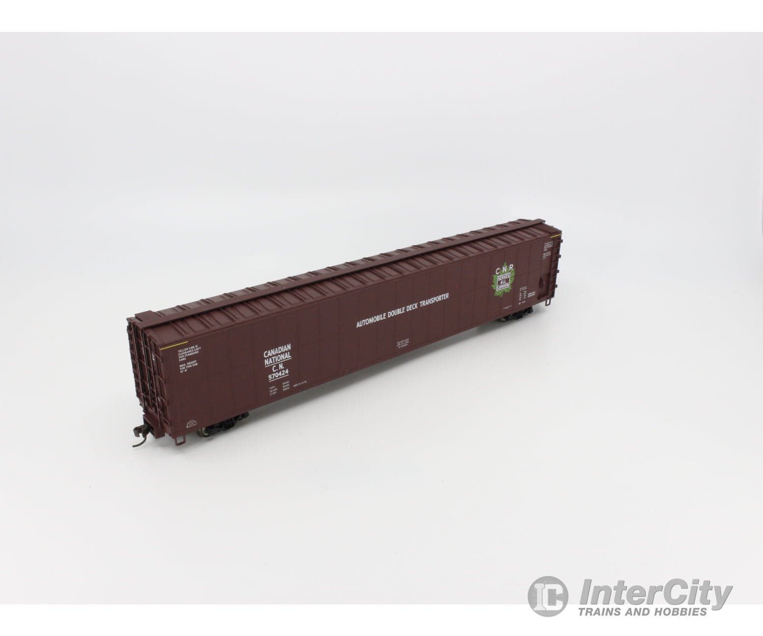 Walthers 932-6223 Ho 75’ Auto Train Carrier Freight Car Canadian National (Cn) 570424 Cars