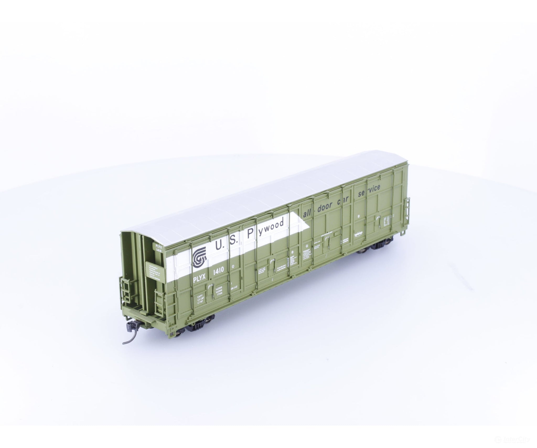 Walthers 932-7002 HO Thrall Door Boxcar US Plywood (PLYX) 1410 - Freight Cars