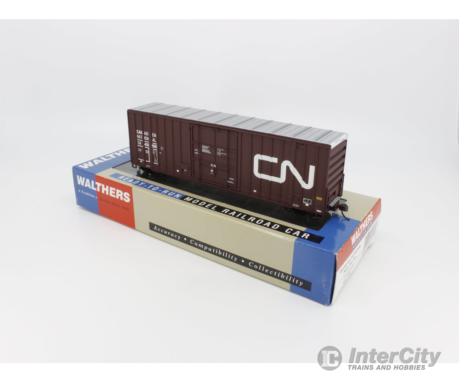 Walthers 932-7106 Ho Gunderson 50’ Hi-Cube Paper Box Freight Car Canadian National (Cn) 406569 Cars