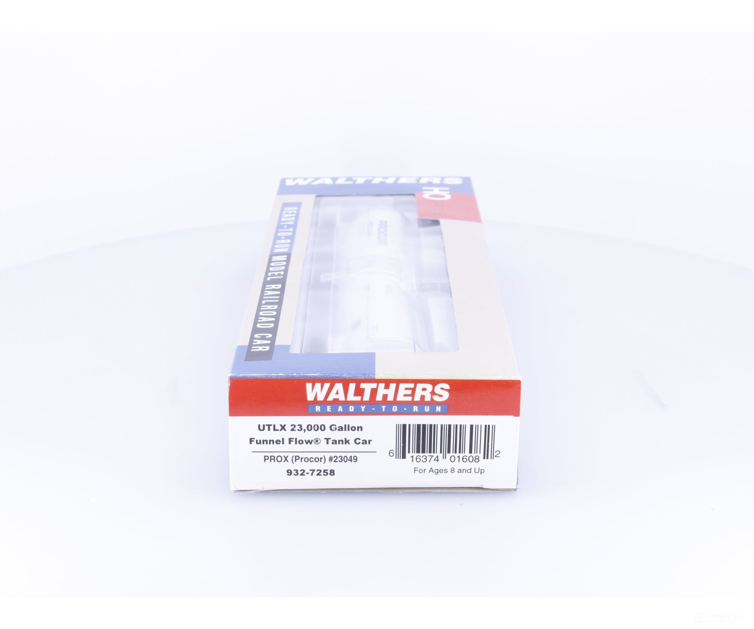 Walthers 932-7258 HO UTLX 23000 Gallon Funnel Flow Tank Car Procor Leasing (PROX) 23049 - Freight Cars