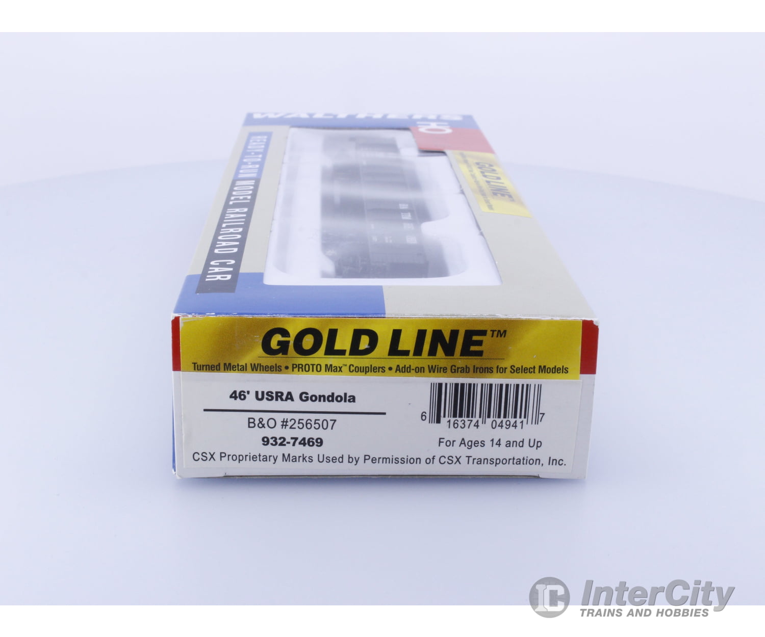 Walthers 932-7469 HO 46’ USRA Gondola Baltimore and Ohio (BO) 256507 Freight Cars