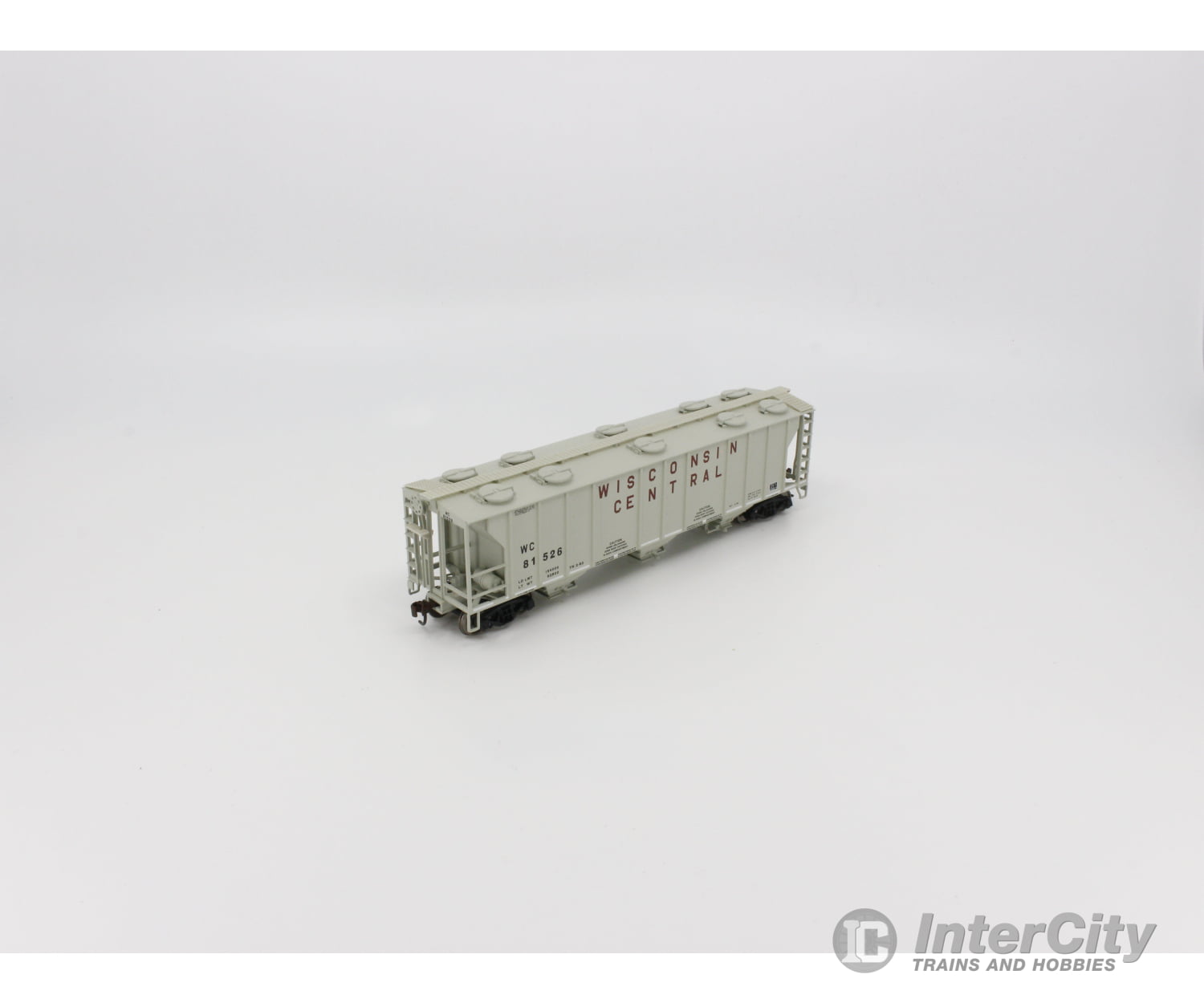 Walthers 932-7959 Ho Ps-2 2893 Cu Ft Covered Hopper Freight Car Wisconsin Central (Wc) 81526 Cars