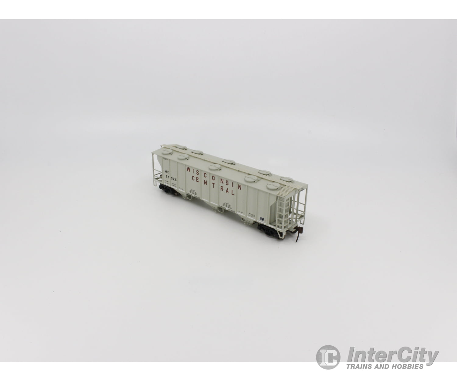 Walthers 932-7959 Ho Ps-2 2893 Cu Ft Covered Hopper Freight Car Wisconsin Central (Wc) 81526 Cars