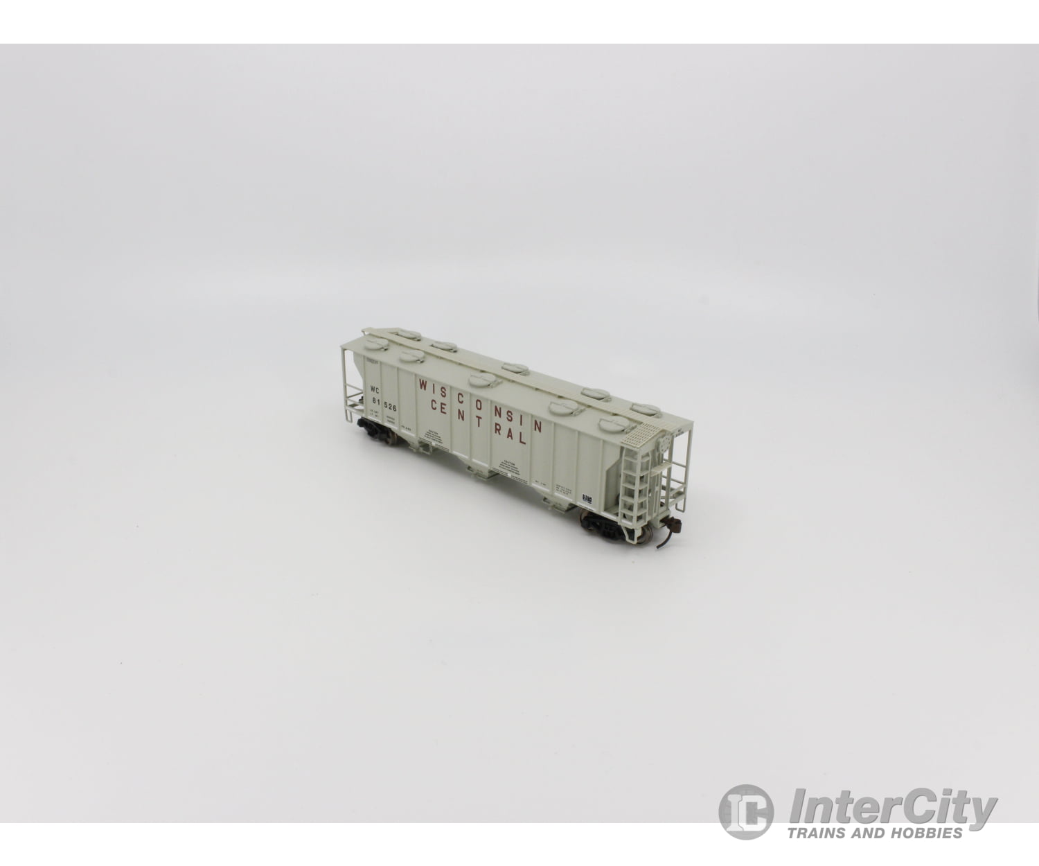 Walthers 932-7959 Ho Ps-2 2893 Cu Ft Covered Hopper Freight Car Wisconsin Central (Wc) 81526 Cars