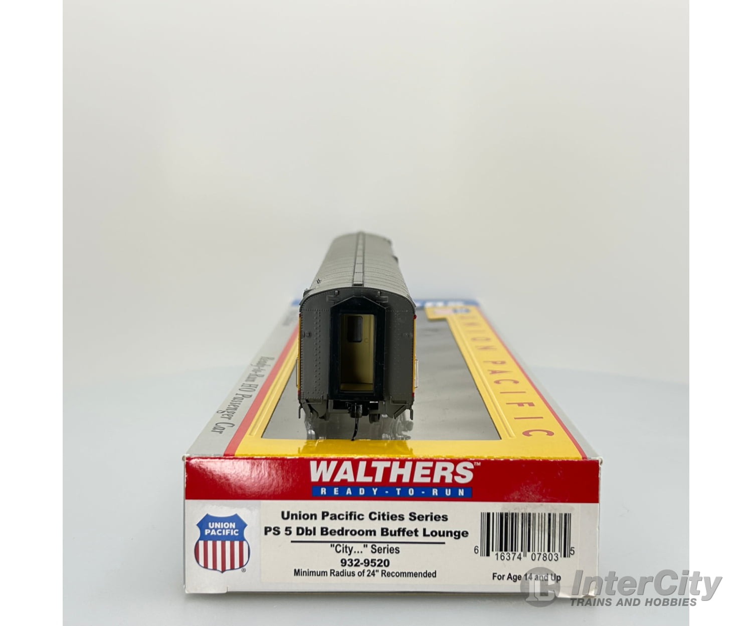 Walthers 932-9520 Ho Ps 5 Dbl Bedroom Buffet Lounge Cities Series City Union Pacifc Passenger Cars