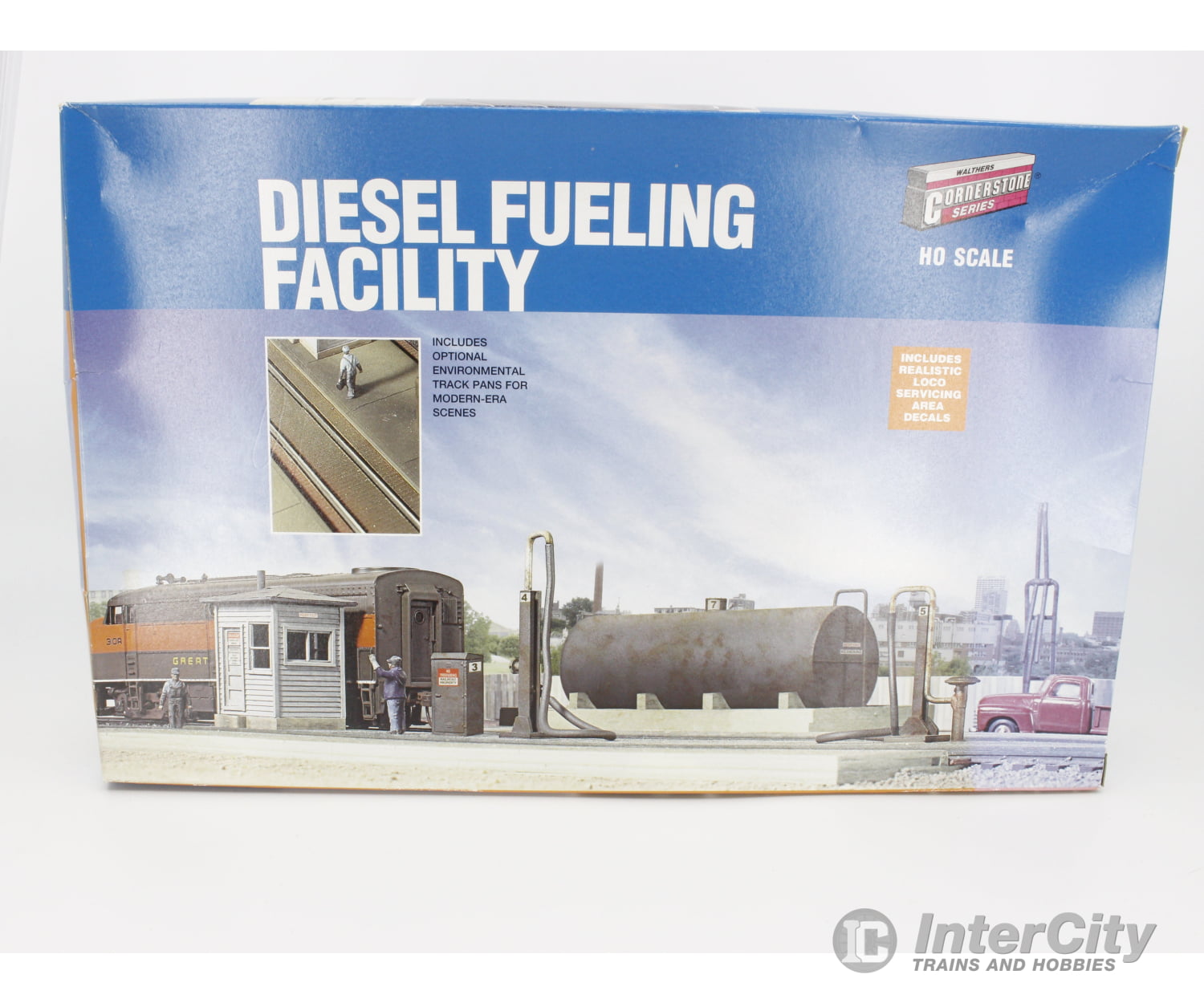 Walthers 933-2908 Ho Diesel Fueling Facility Kit Structures