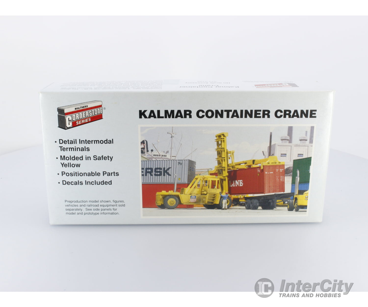 Walthers 933-3109 Ho Kalmar Container Cars & Trucks